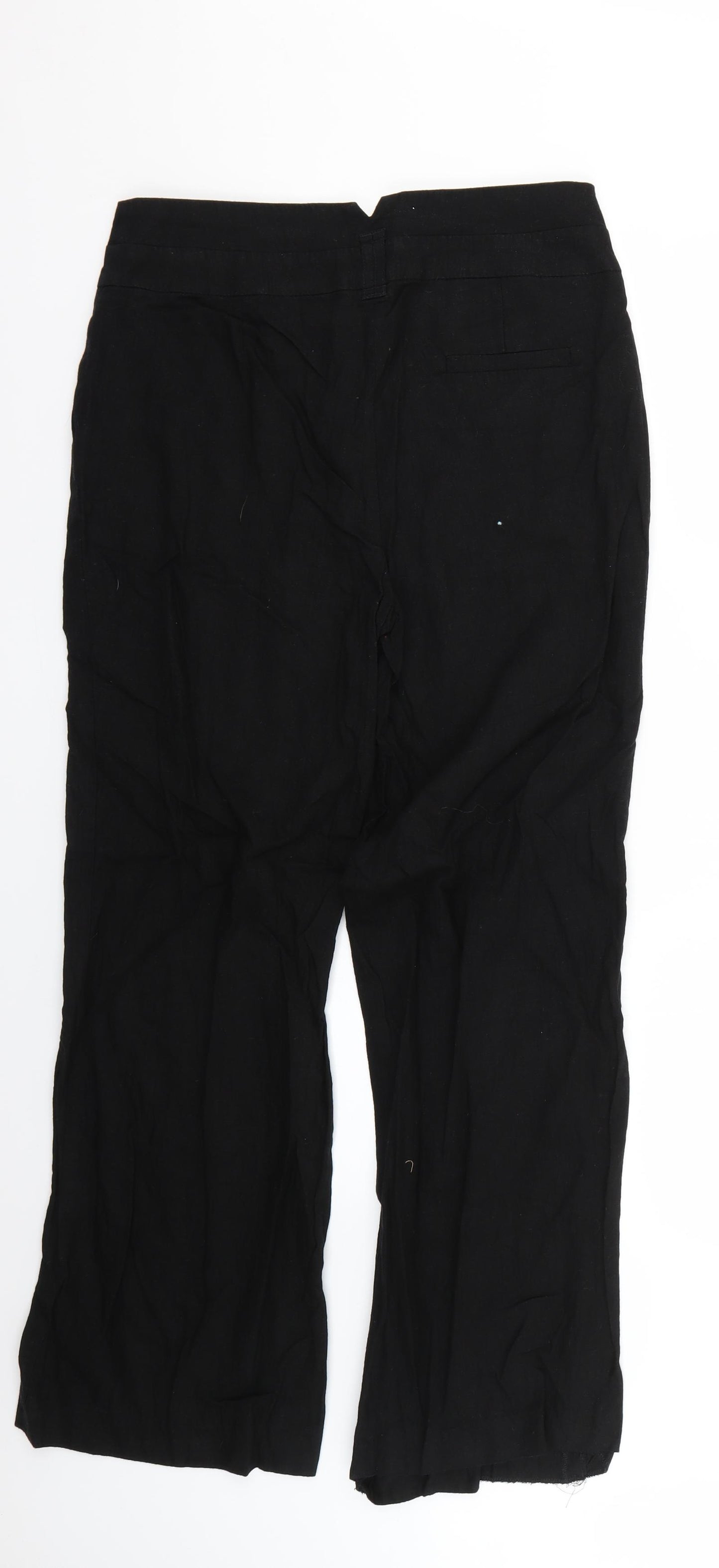 Principles Womens Black   Trousers  Size 12 L28 in