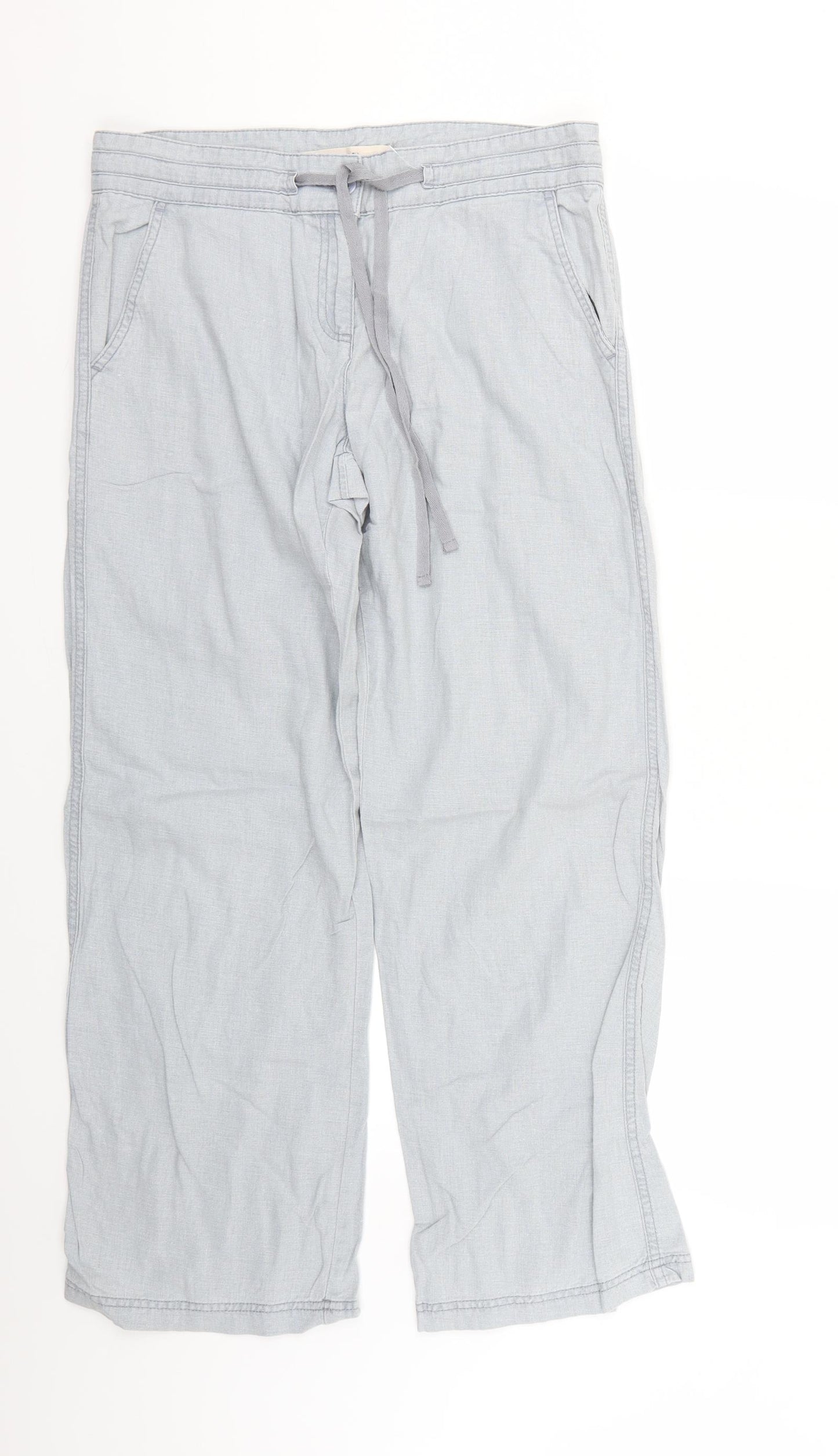 NEXT Womens Blue   Trousers  Size 12 L26 in