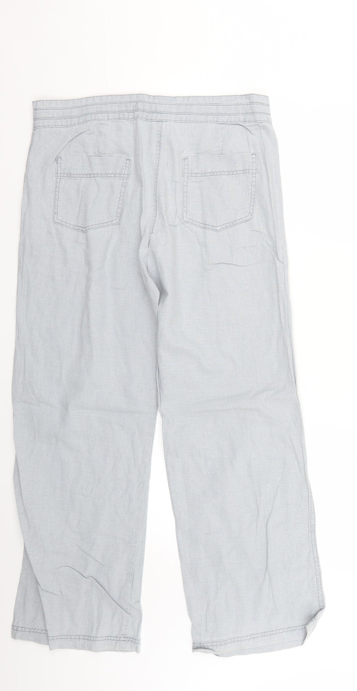 NEXT Womens Blue   Trousers  Size 12 L26 in