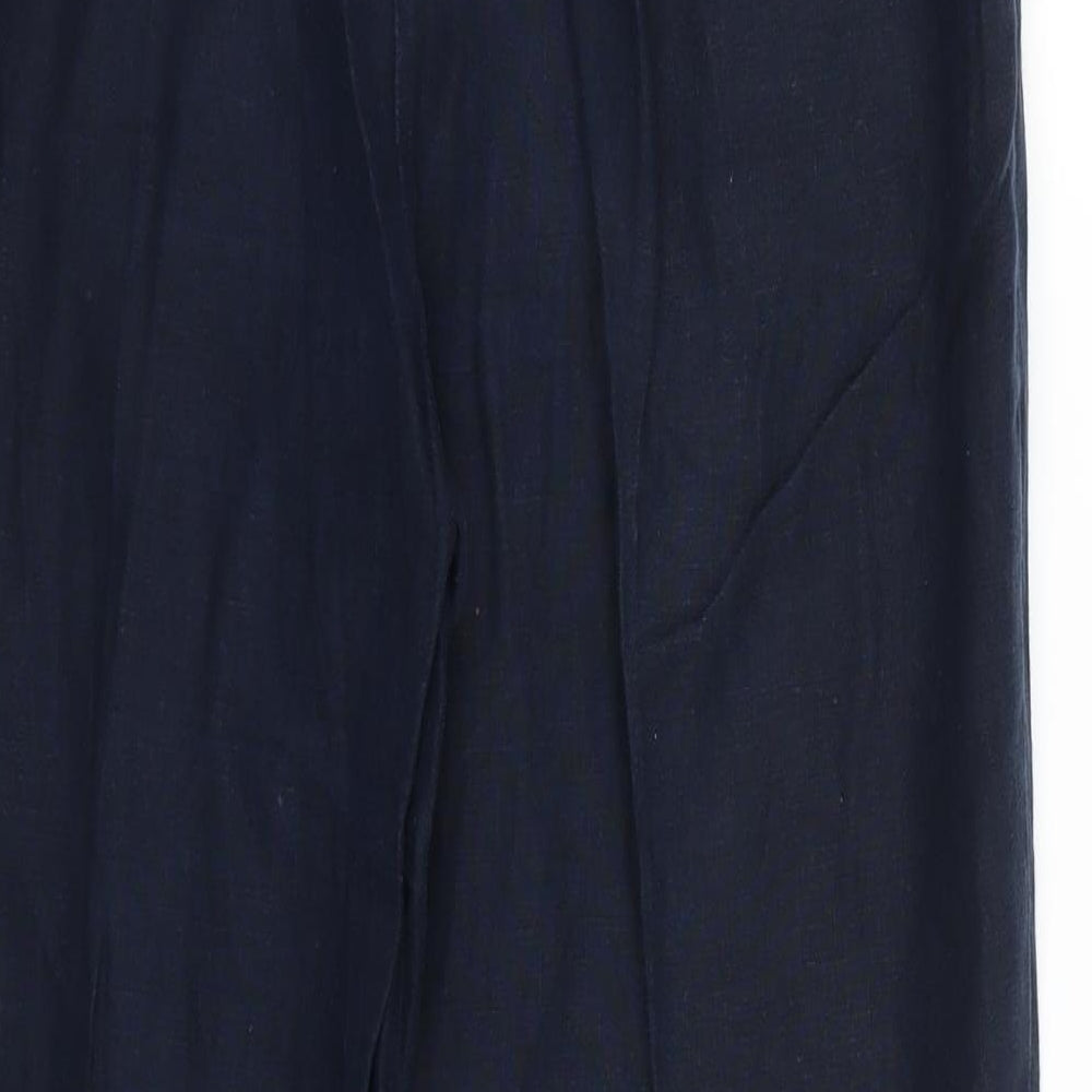 cc Womens Blue   Trousers  Size 14 L28 in
