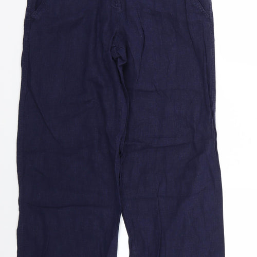 NEXT Womens Blue   Trousers  Size 14 L27 in
