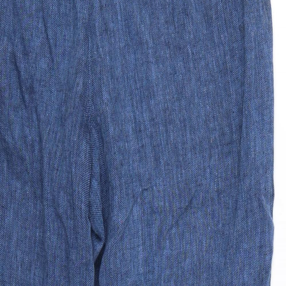 George Womens Blue   Trousers  Size 12 L26 in