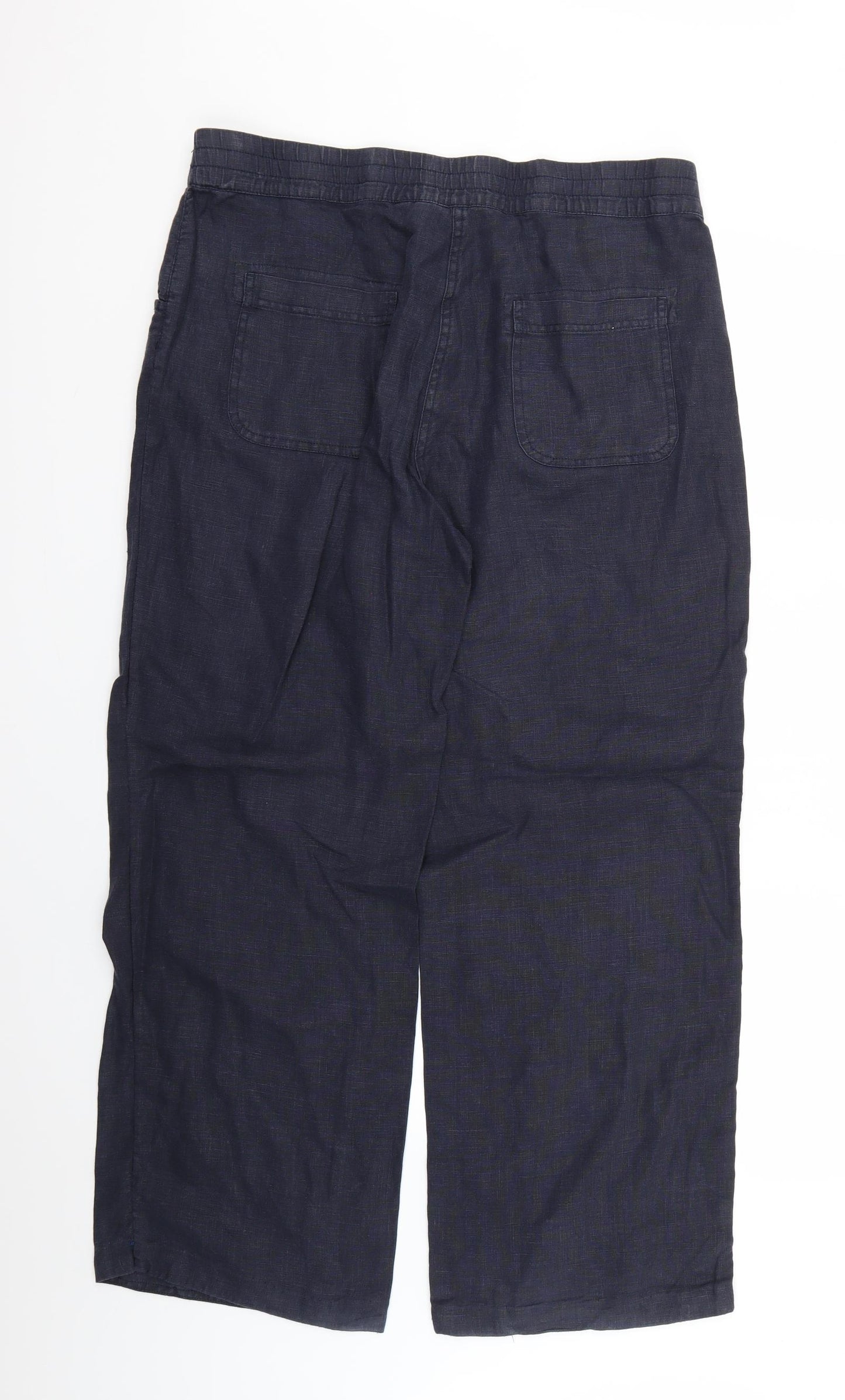 carhales trouser Womens Blue   Trousers  Size 14 L27 in