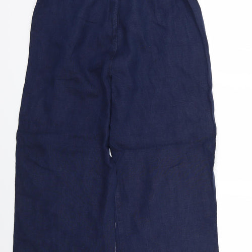 Marks and Spencer Womens Blue   Trousers  Size 12 L26 in