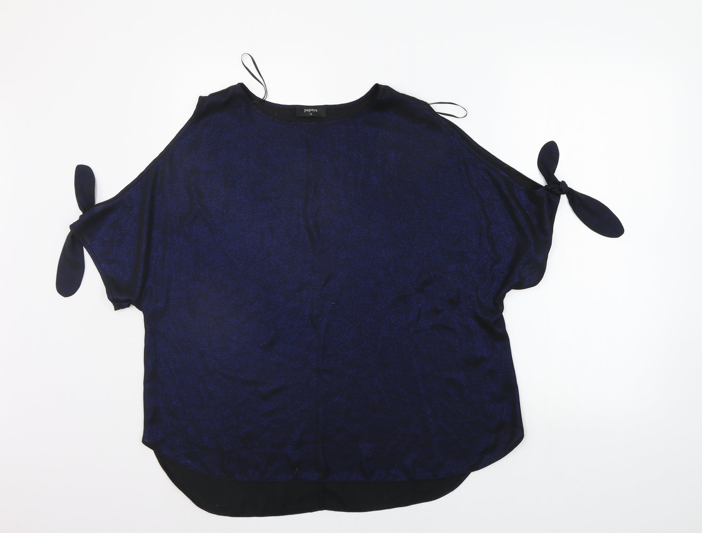 Matalan Womens Blue   Basic Blouse Size 14