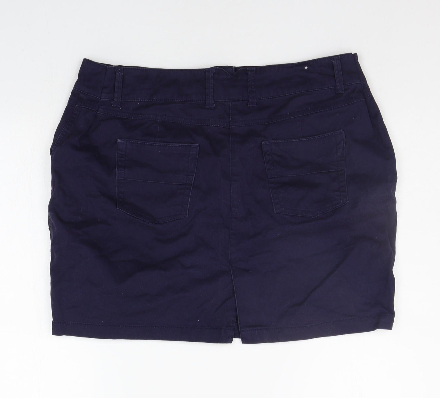 New Look Womens Blue   A-Line Skirt Size 14