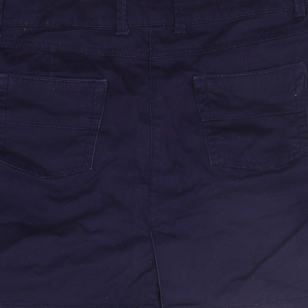 New Look Womens Blue   A-Line Skirt Size 14