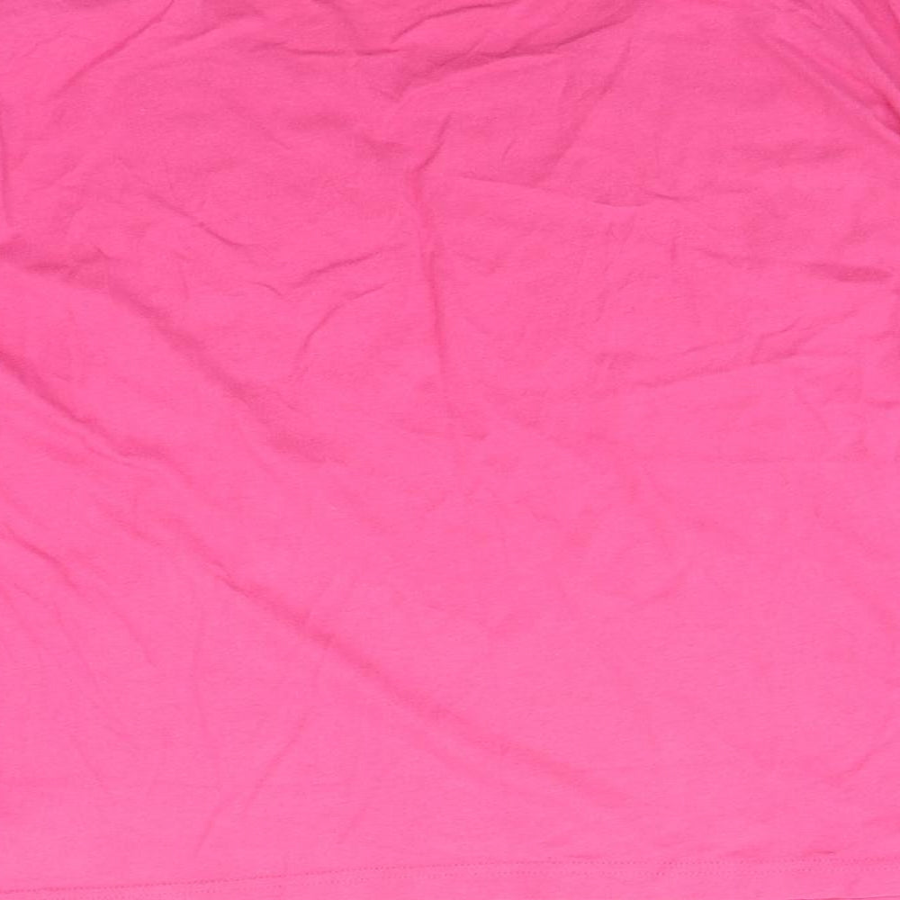 Marks and Spencer Womens Pink   Basic T-Shirt Size 12