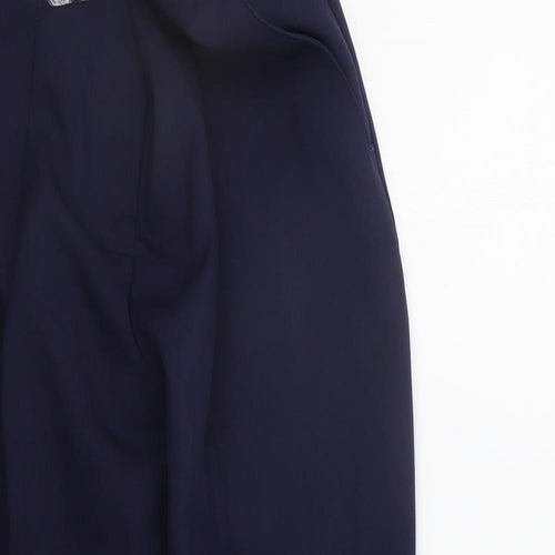 Damart Womens Blue   Trousers  Size 10 L24 in