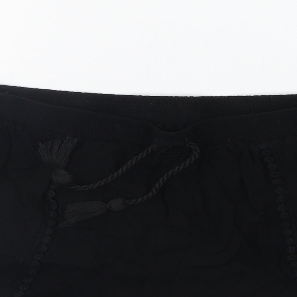 F&F Girls Black   Sweat Shorts Size 10-11 Years