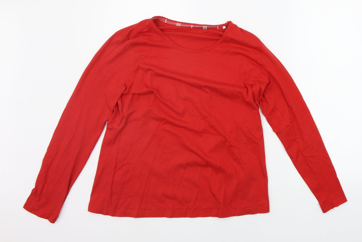 Marks and Spencer Womens Red   Basic T-Shirt Size 12