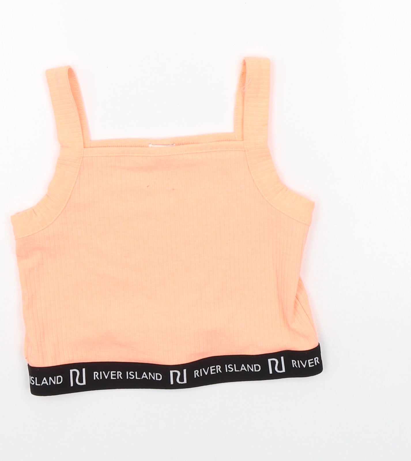 River Island Girls Pink   Basic Tank Size 9-10 Years