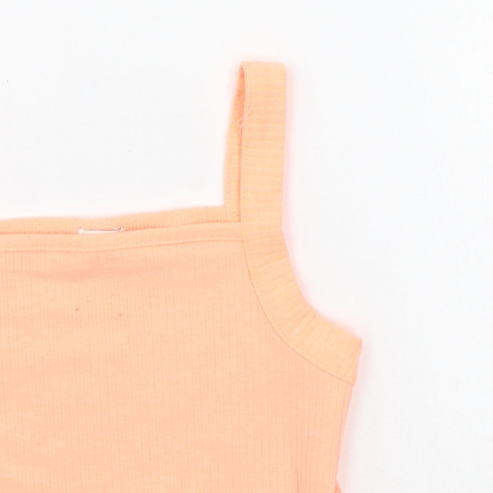 River Island Girls Pink   Basic Tank Size 9-10 Years