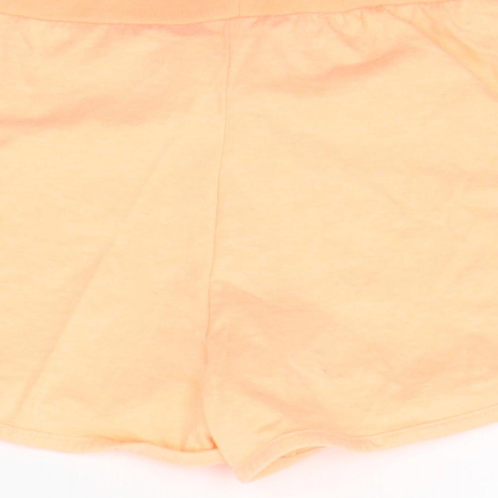 MISS EVIE Girls Orange   Hot Pants Shorts Size 11-12 Years
