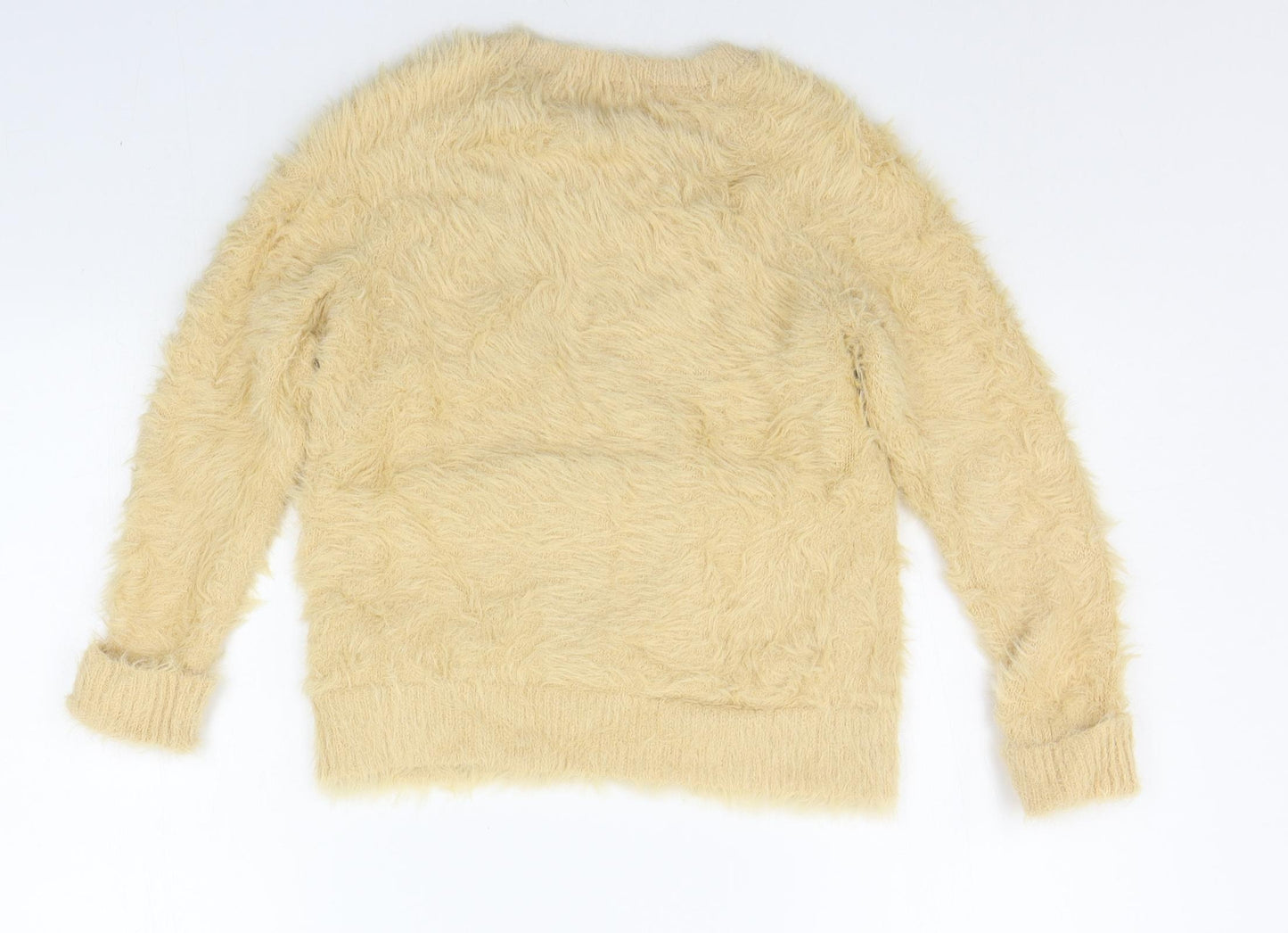 H&M Girls Beige   Pullover Jumper Size 9-10 Years