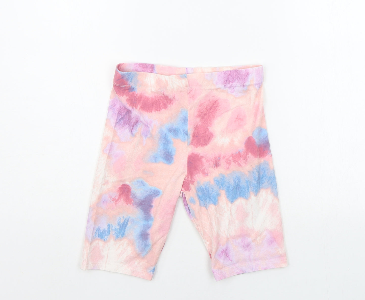 F&F Girls Pink Geometric  Jegging Trousers Size 10-11 Years