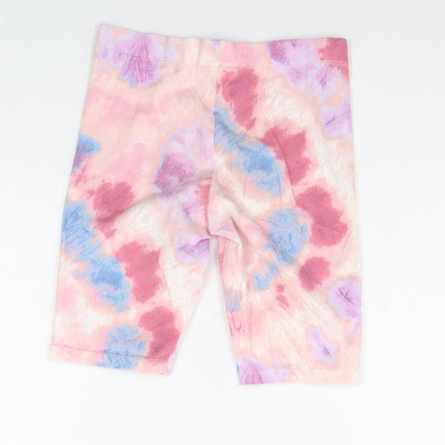 F&F Girls Pink Geometric  Jegging Trousers Size 10-11 Years