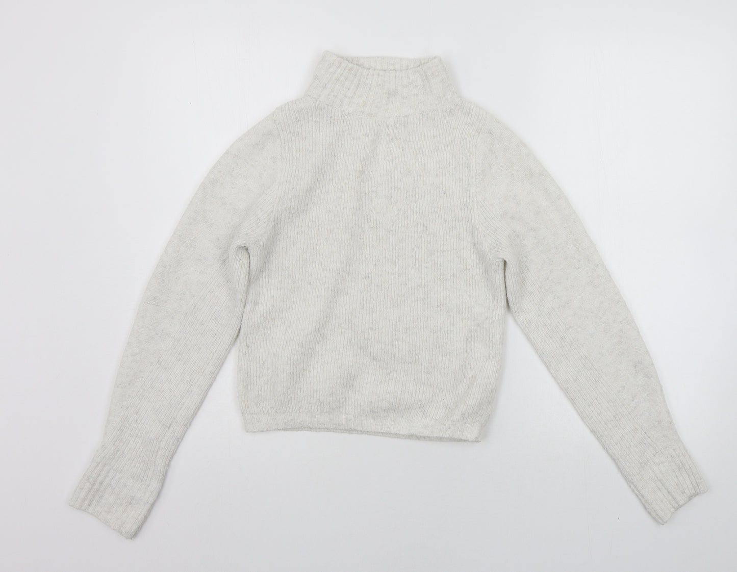 Topshop Womens White   Pullover Jumper Size S