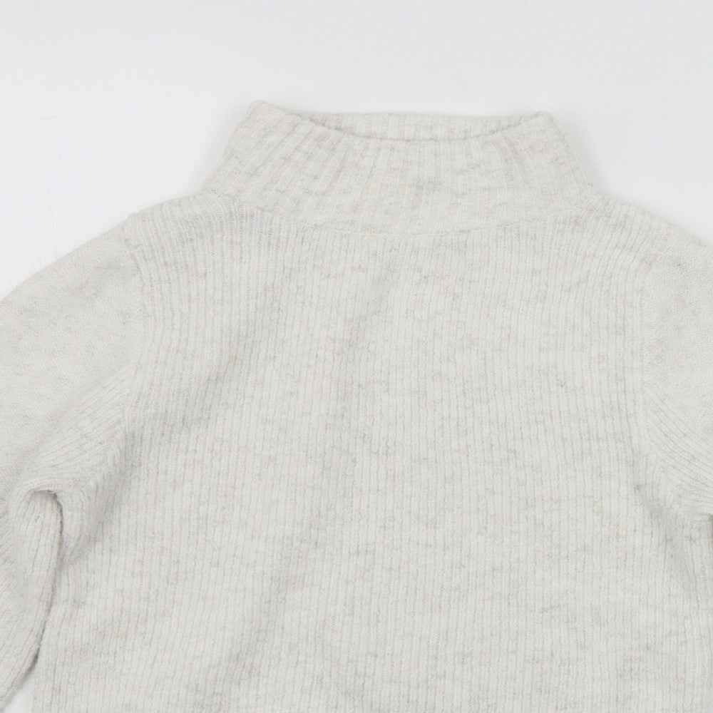 Topshop Womens White   Pullover Jumper Size S