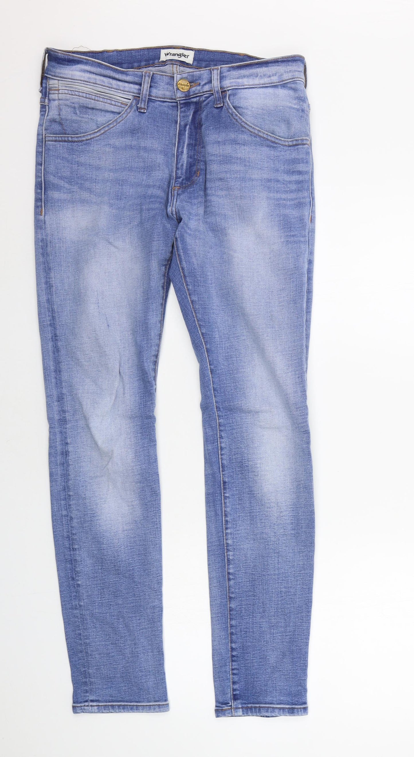 Wrangler Womens Blue   Straight Jeans Size 30 in L29 in