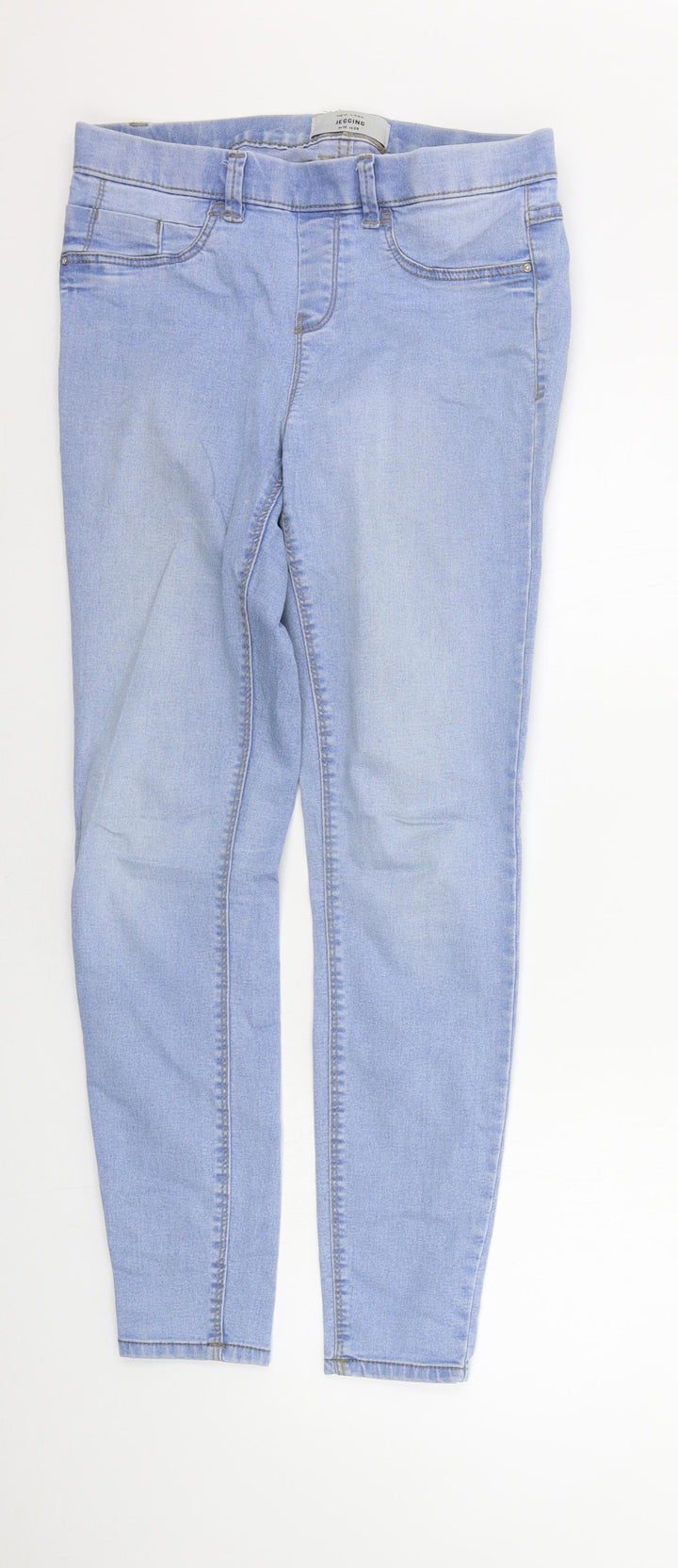 New Look Womens Blue Skinny Jeans Size 10 L26 in