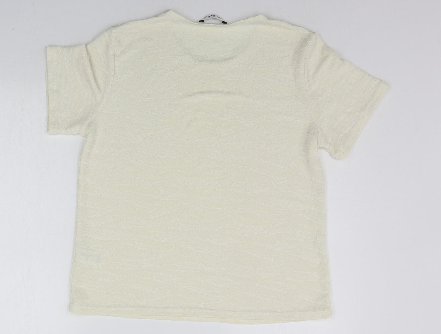 Berkertex Womens White   Basic T-Shirt Size 14