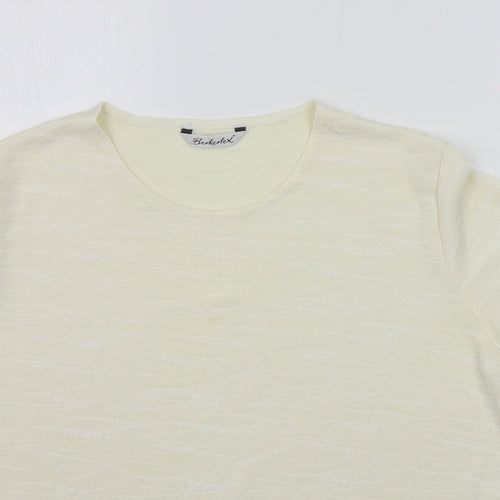 Berkertex Womens White   Basic T-Shirt Size 14