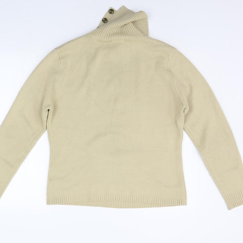 Fay Louise Womens Beige   Pullover Jumper Size L