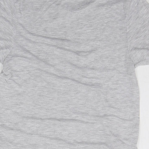 Topshop Womens Grey   Basic T-Shirt Size 6