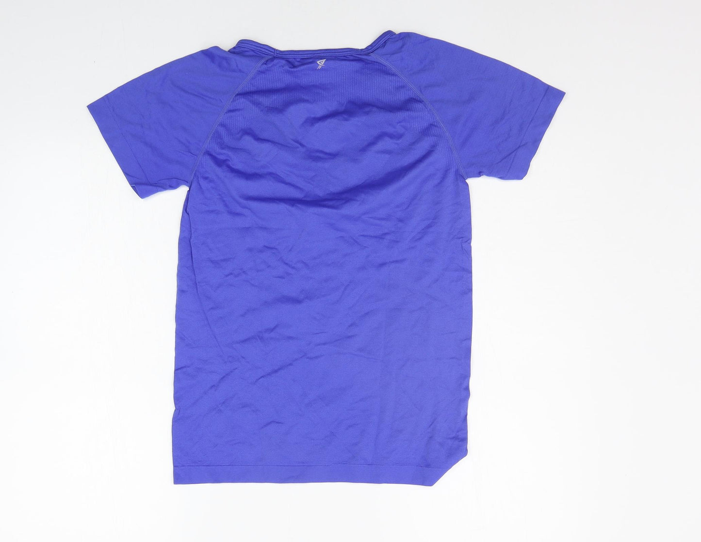 WORKOUT Womens Blue   Basic T-Shirt Size 10