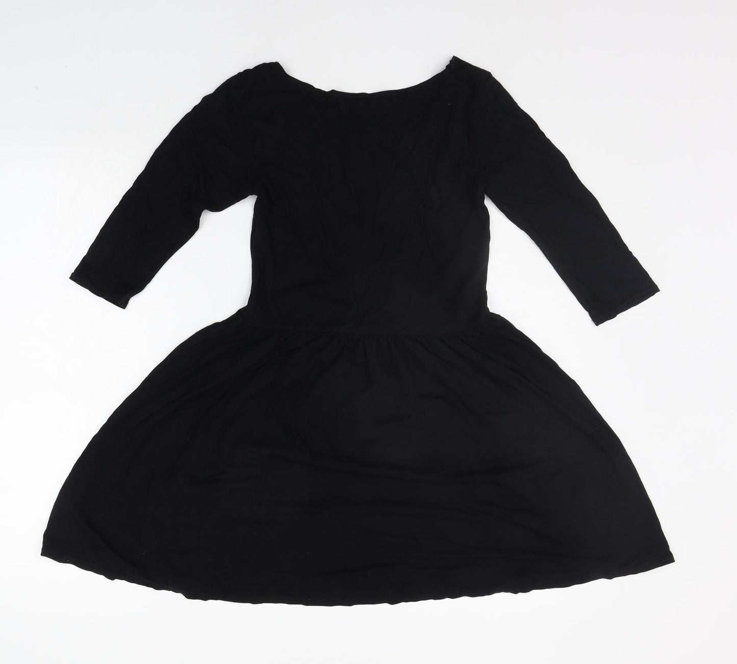 Topshop Womens Black   Fit & Flare  Size 10