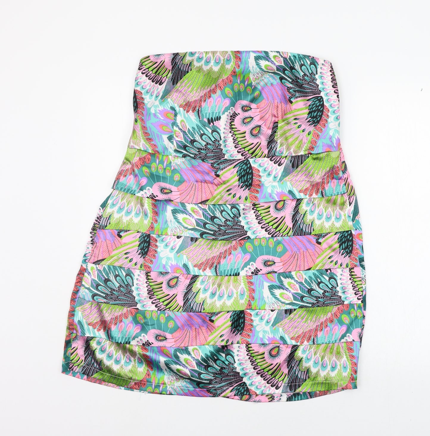 Smash Womens Multicoloured Geometric  A-Line  Size XL
