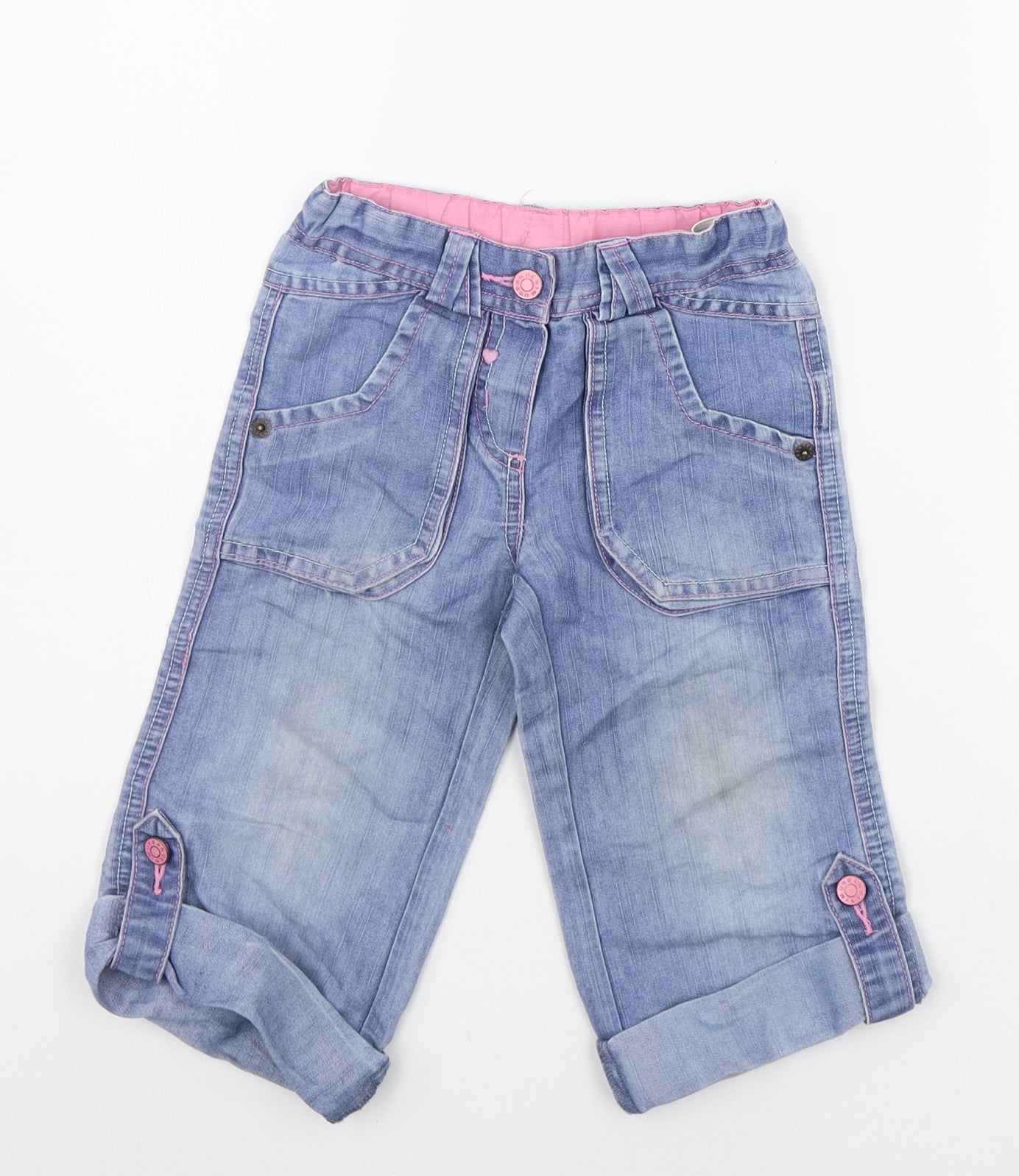 Mothercare Girls Blue   Straight Jeans Size 2-3 Years