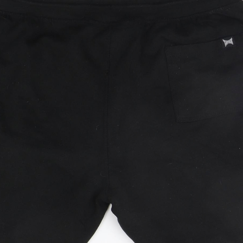 Tapout Mens Black   Sweat Shorts Size 2XL