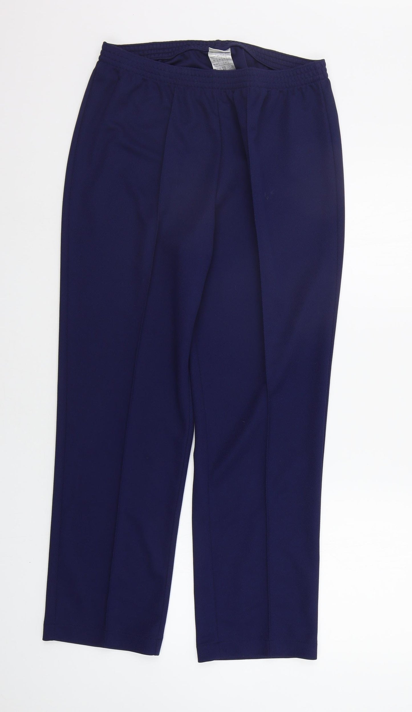 Damart Womens Blue   Trousers  Size 14 L26 in