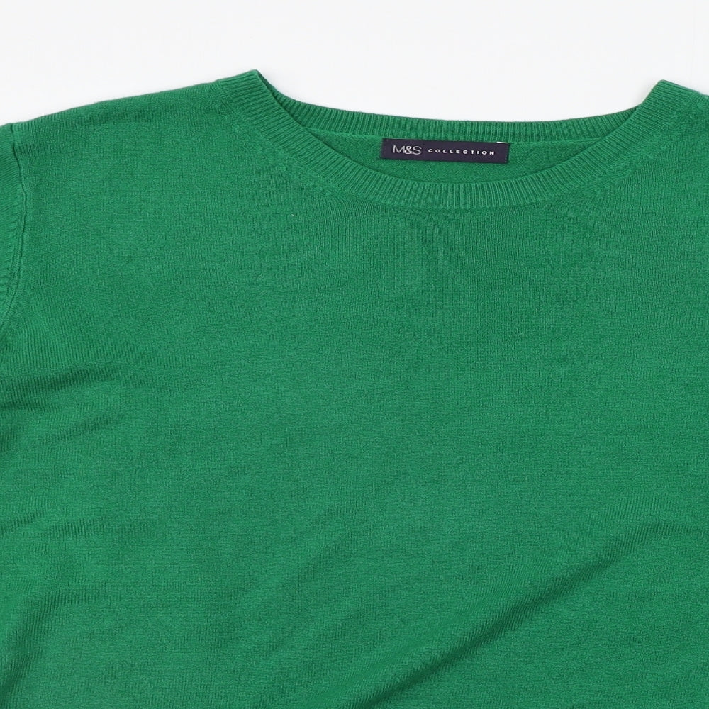 Marks and Spencer Womens Green   Pullover Jumper Size 22