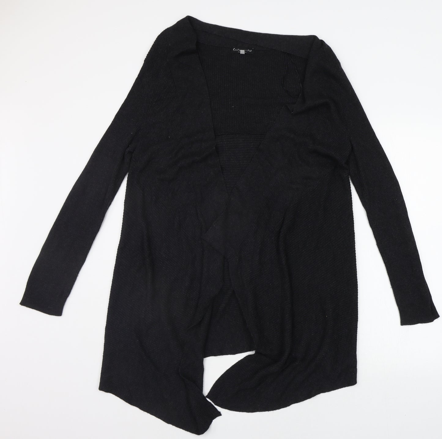 F&F Womens Black   Cardigan Jumper Size 14