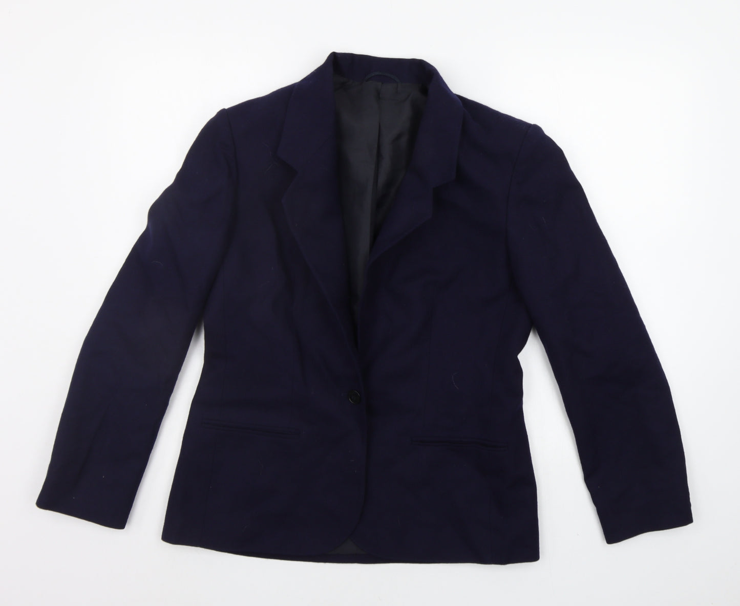 ST MICHAEL Womens Blue   Jacket Coat Size 12