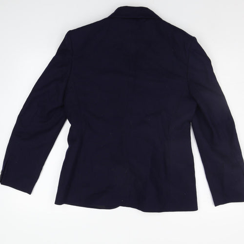 ST MICHAEL Womens Blue   Jacket Coat Size 12