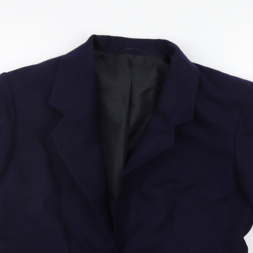 ST MICHAEL Womens Blue   Jacket Coat Size 12