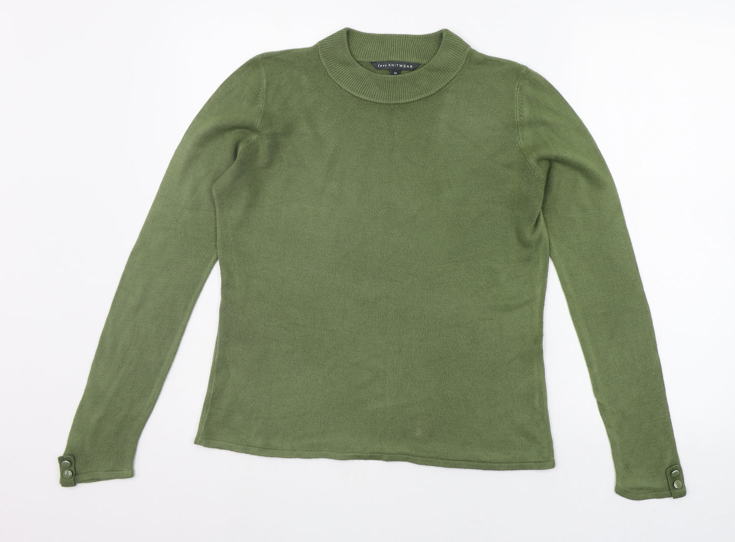 BONMARCHE Womens Green   Pullover Jumper Size 10