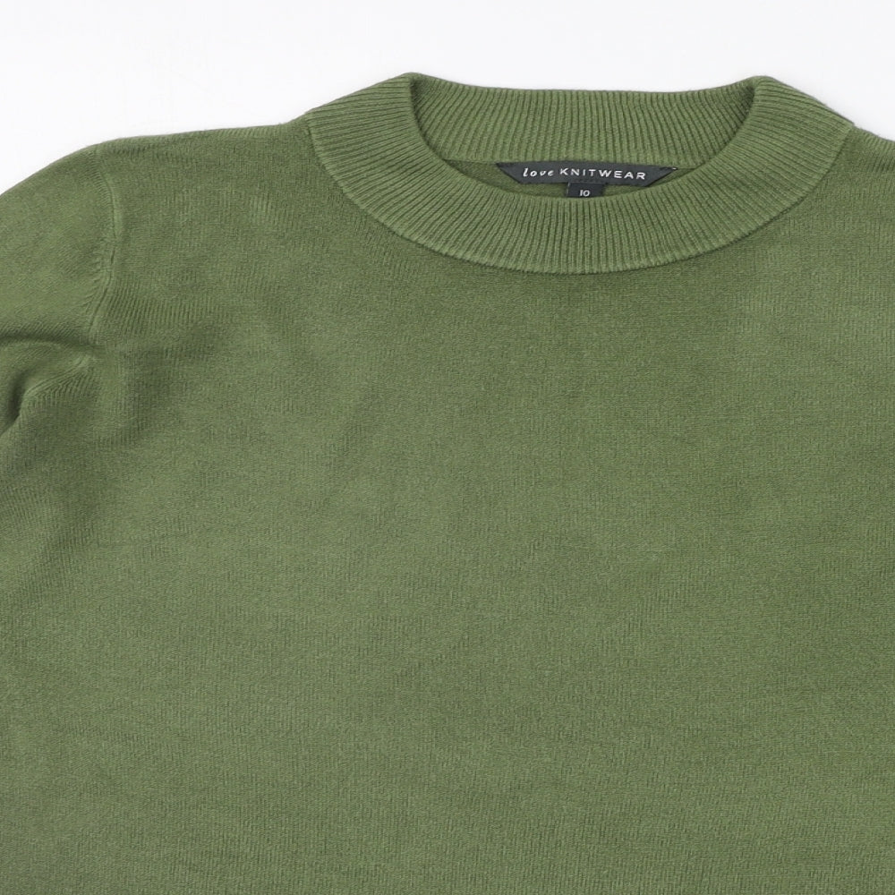BONMARCHE Womens Green   Pullover Jumper Size 10