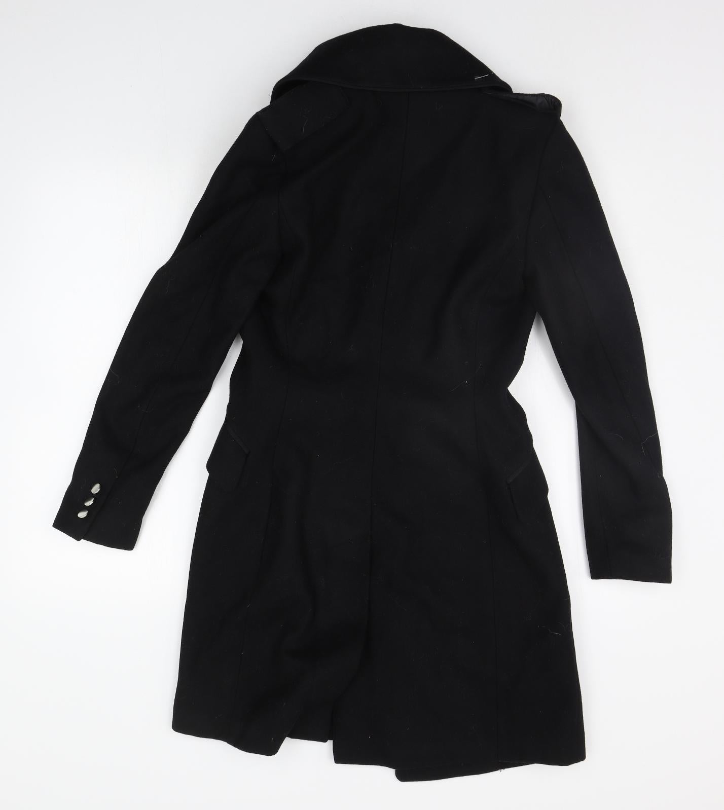 Preworn Womens Black   Jacket Coat Size 4