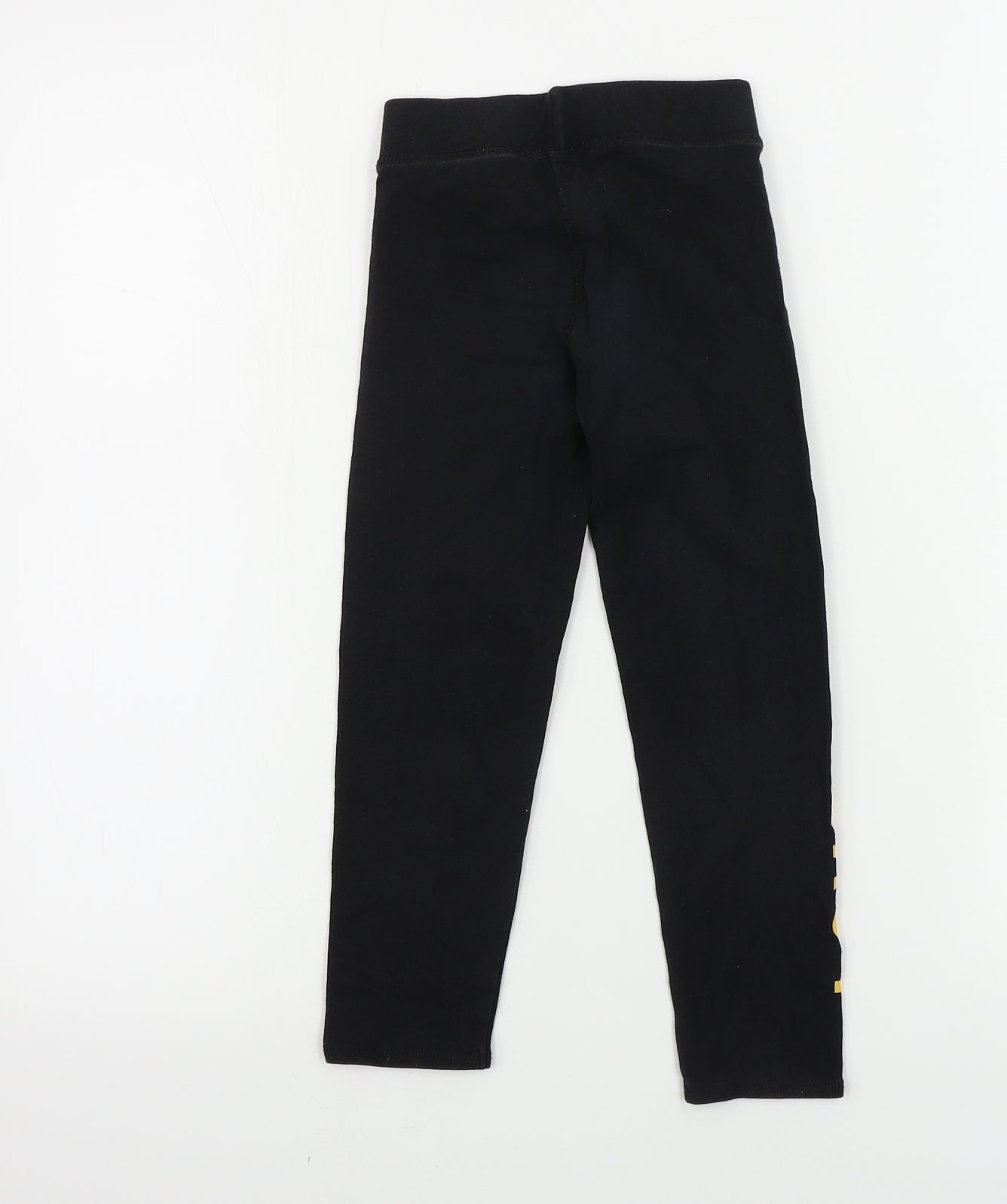 John Lewis  Girls Black   Jegging Trousers Size 6 Years
