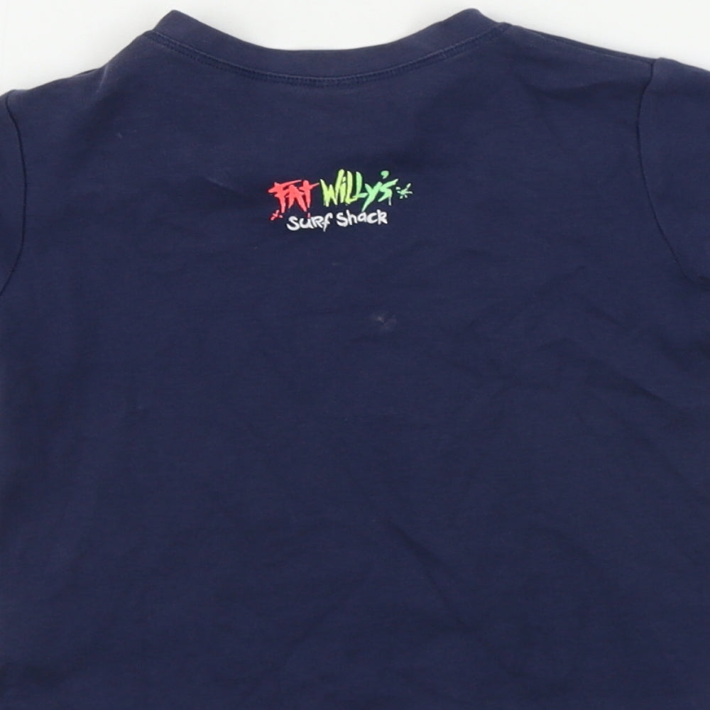 BabyBugz  Girls Blue   Basic T-Shirt Size 18-24 Months
