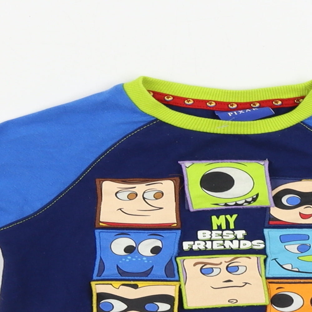TU Boys Blue   Basic T-Shirt Size 2 Years  - TOY STORY