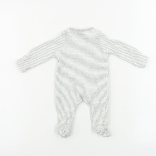 F&F  Boys Grey   Babygrow One-Piece Size Newborn