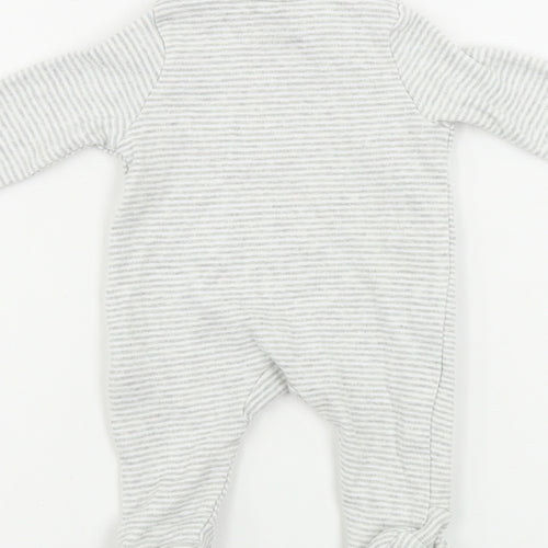 F&F  Boys Grey   Babygrow One-Piece Size Newborn