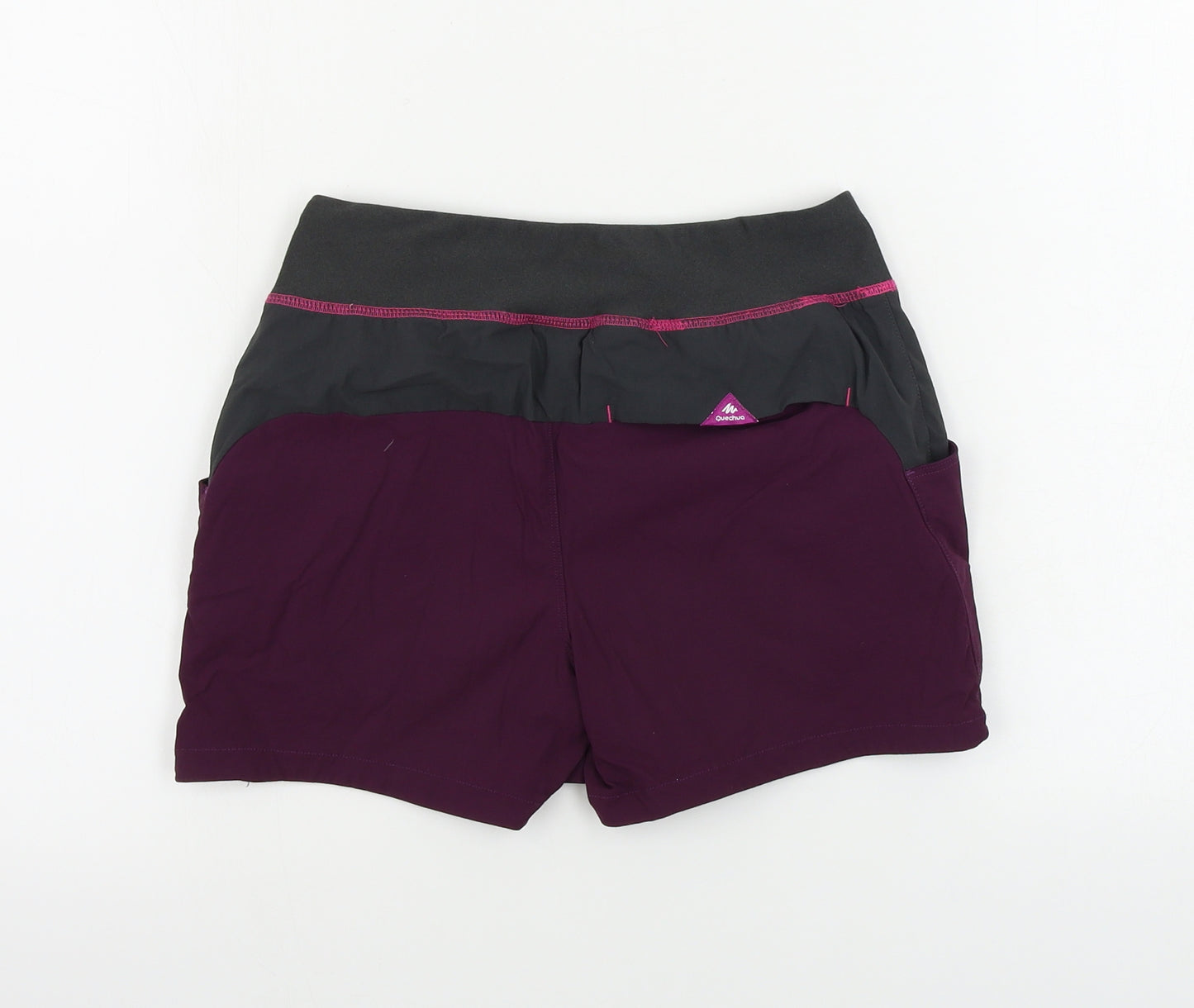DECATHLON  Girls Purple   Sweat Shorts Size 14-15 Years