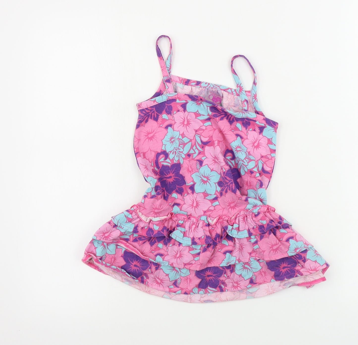 Op Girls Pink Floral  A-Line  Size 3-4 Years